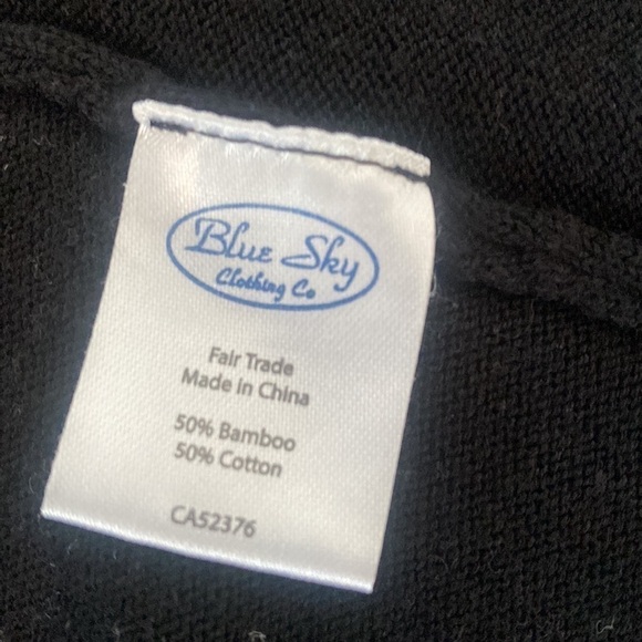 Blue sky clothing cardigan size Medium - Picture 5 of 6